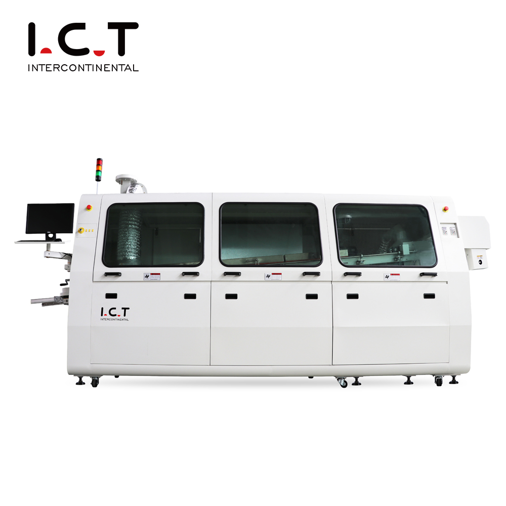 ИКТ-Акраб350 |Машина для пайки волной азота DIP PCB с высокой стабильностью